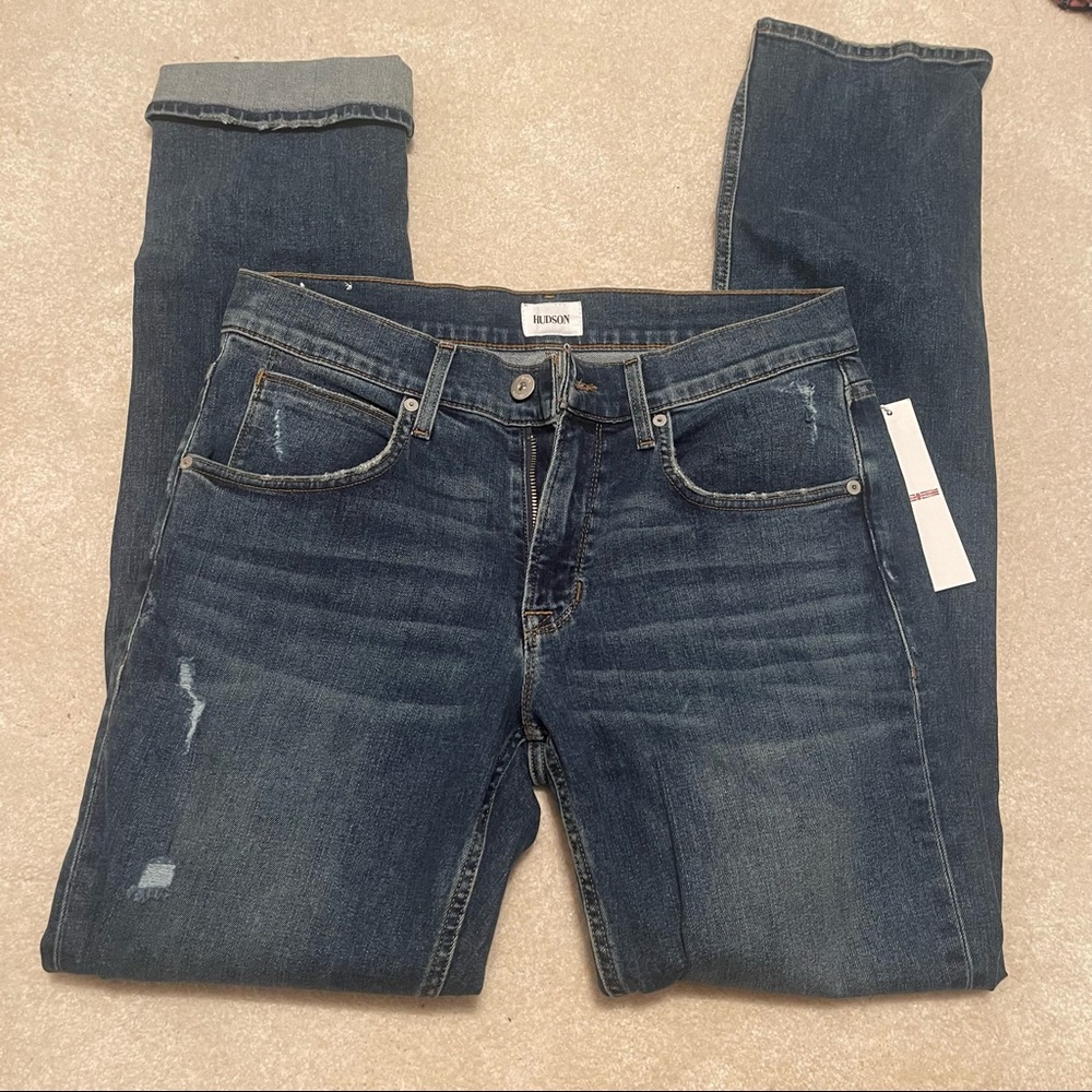 NWT Hudson Blake slim straight